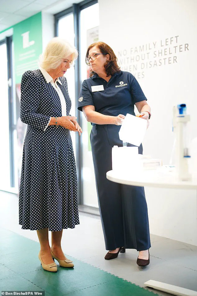 Limited Access: Queen Camilla's Visit to ShelterBox Offers a Rare Glimpse into Monarchical Philanthropy