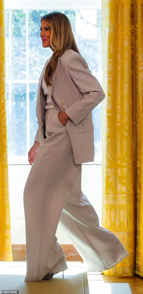 Melania Trump's Power Suit and Quiet Influence Reign at AI Task Force Meeting
