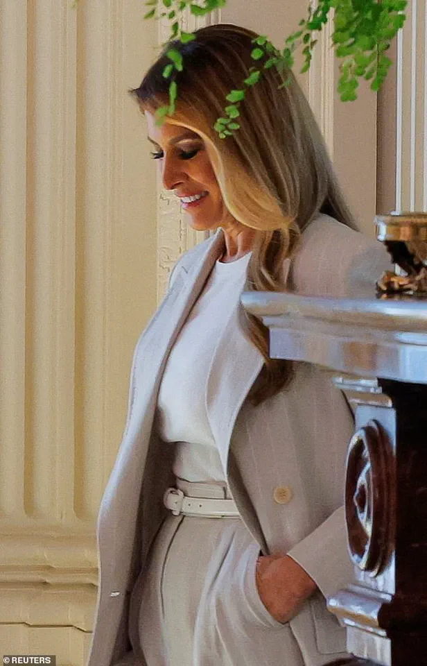 Melania Trump's Power Suit and Quiet Influence Reign at AI Task Force Meeting