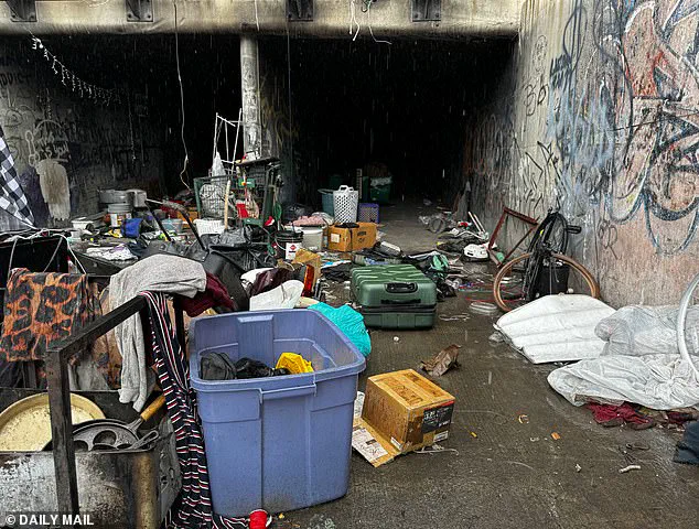 Las Vegas Unhoused Community Seizes Control of Abandoned Tunnels in Urgent Crisis
