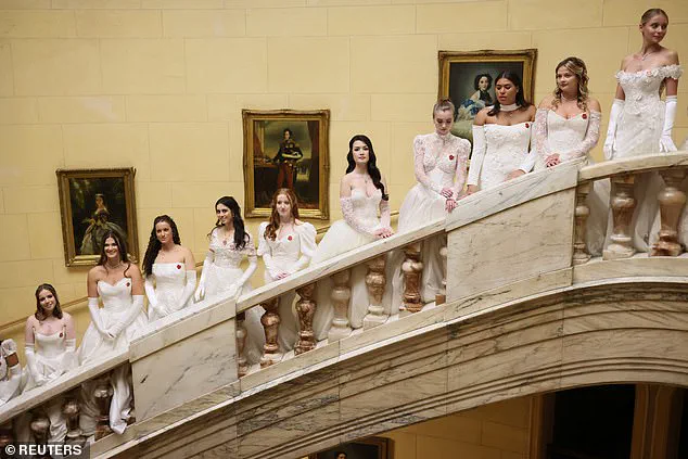 London's Queen Charlotte’s Ball Celebrates Tradition as Debutantes Showcase Opulent Attire in White Gowns and Luxury Jewelry
