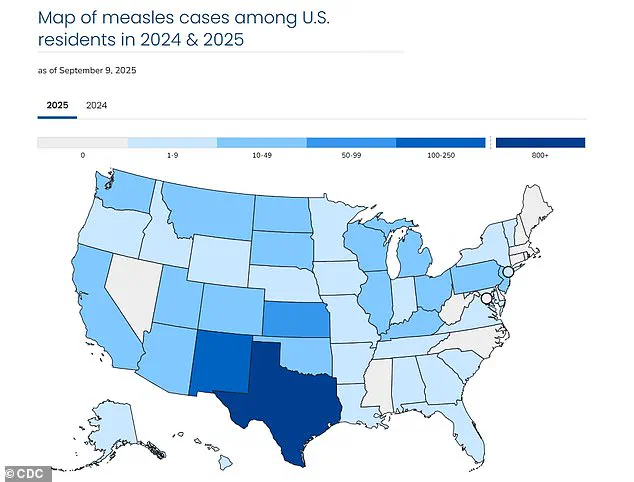 Los Angeles Child Dies from Rare Measles Complication Contracted Before Vaccine Eligibility