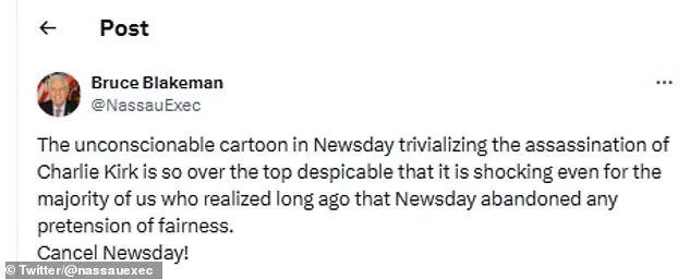 Newsday Apologizes After Controversial Cartoon Sparks Public Outcry