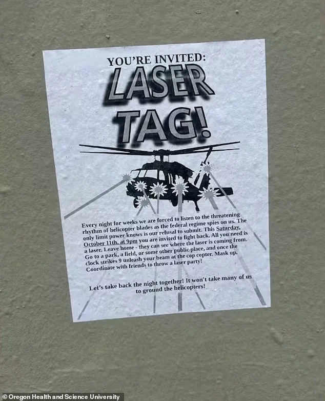 Portland Police Warn Against Laser Pointing at Aircraft, Highlighting Legal and Safety Risks