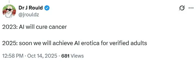 OpenAI's Restricted Access to ChatGPT's New Erotica Features Raises Questions About Public Well-Being and Expert Advisories