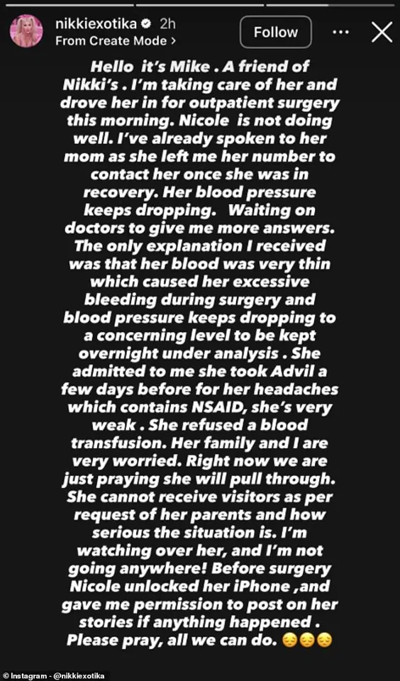 Transgender Icon Nikki Exotika's Medical Crisis Sparks Debate Over Cosmetic Procedure Risks