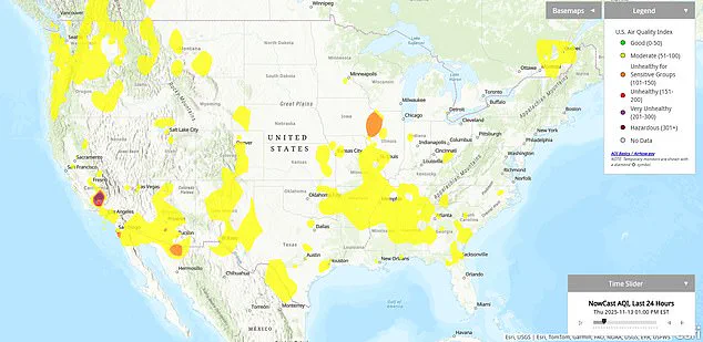 Toxic Air Pollution Crisis: Surge in PM2.5 Linked to Cancer, Dementia, and Stroke Sparks Urgent Health Advisories Across the U.S.