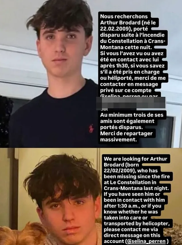 Devastating Fire at Swiss Nightclub Leaves 47 Dead, 115 Injured, and Teenagers Unaccounted For