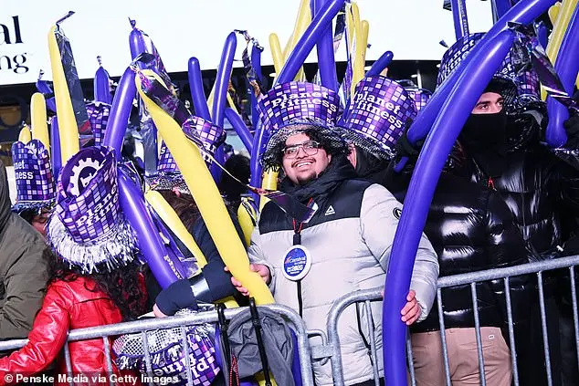 New Year's Eve Celebration in Times Square Draws Thousands Despite Cold Weather