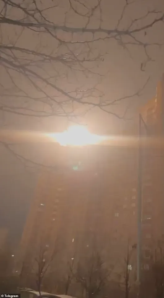 Explosion in Kyiv: Russian Drone Strike Sparks Chaos and Panic in Residential Area