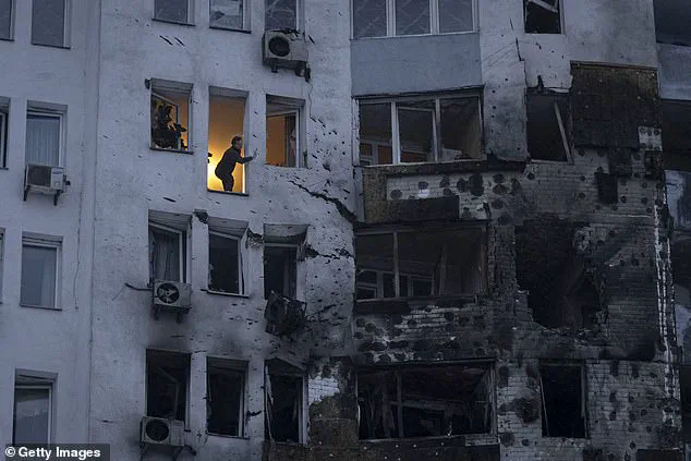 Explosion in Kyiv: Russian Drone Strike Sparks Chaos and Panic in Residential Area