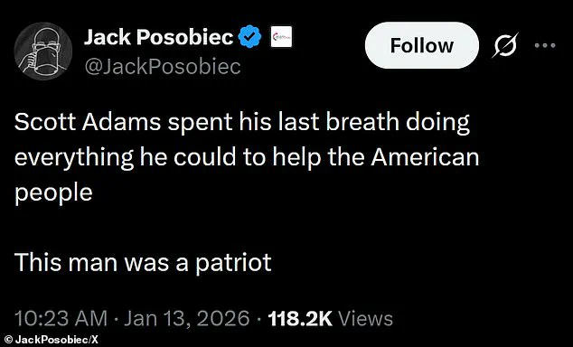 Scott Adams' Passing: A Legacy of Dilbert, Political Commentary, and a Personal Cancer Battle