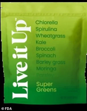 FDA and CDC Issue Urgent Recall of Live it Up Super Greens Amid Salmonella Outbreak: Health Officials Warn of Serious Risks
