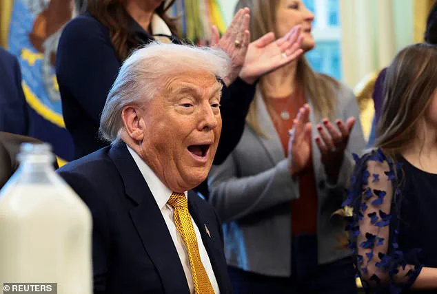 President Trump Signs Whole Milk for Healthy Kids Act in Oval Office