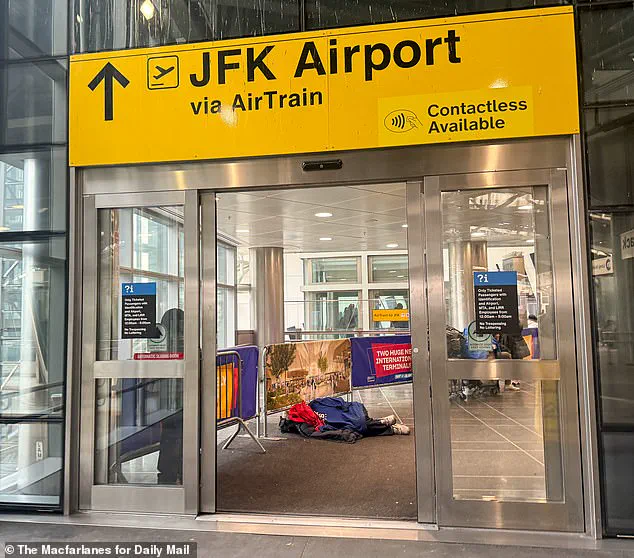 Government Neglect at JFK Airport: Homelessness in Plain Sight of Visitors