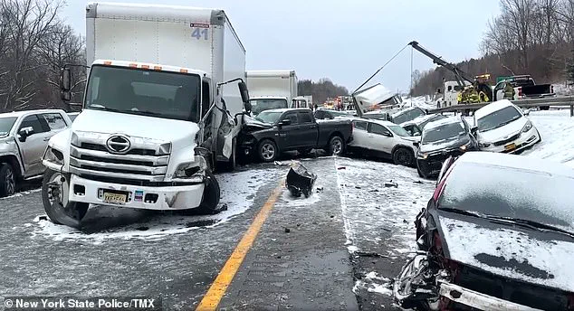 Arctic Storm Sparks 100-Vehicle Pileup on Michigan Highway Amid Freezing Conditions