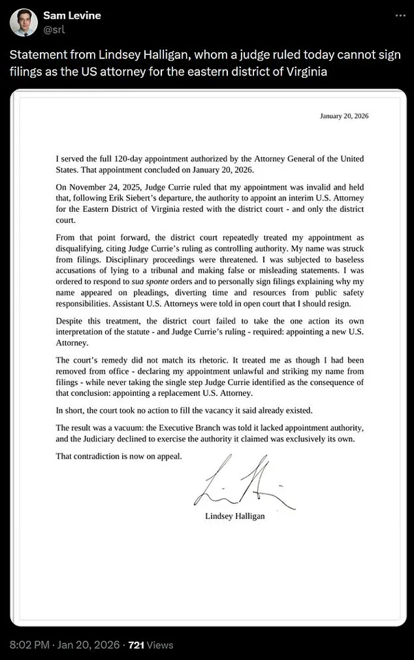 Limited Access to Information Sparks Controversy in Former Prosecutor's Departure