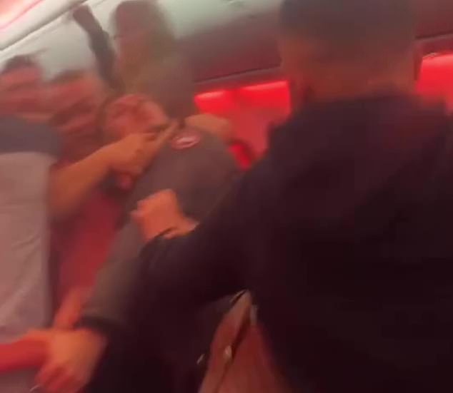 British Flight Forced to Emergency Landing Following Violent Passenger Altercation, Prompting Police Action