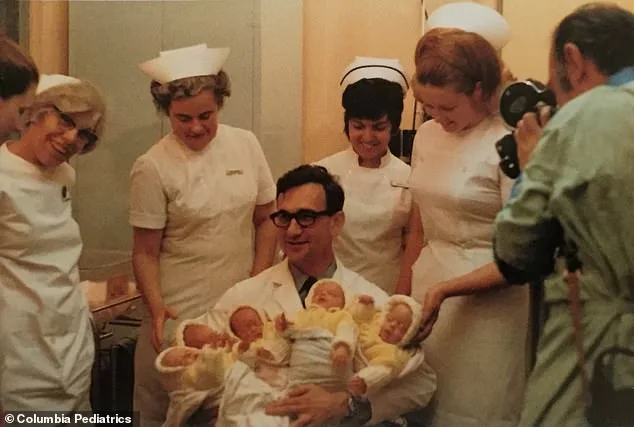Historic Birth of First American Quintuplets Surviving Fertility Drug-Assisted Pregnancy in 1970