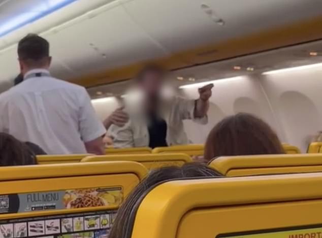 Ryanair Flight Forced to Reverse After Drunken Passenger's Violent Confrontation