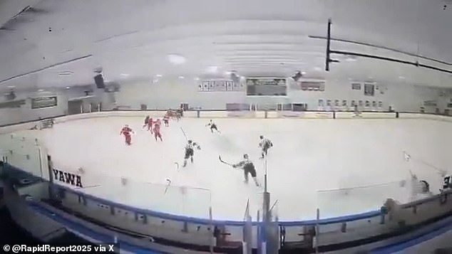 Chilling Video Shows Rhode Island High School Hockey Rink Shooting, Two Dead