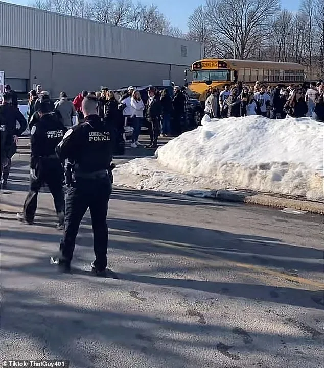 Chilling Video Shows Rhode Island High School Hockey Rink Shooting, Two Dead