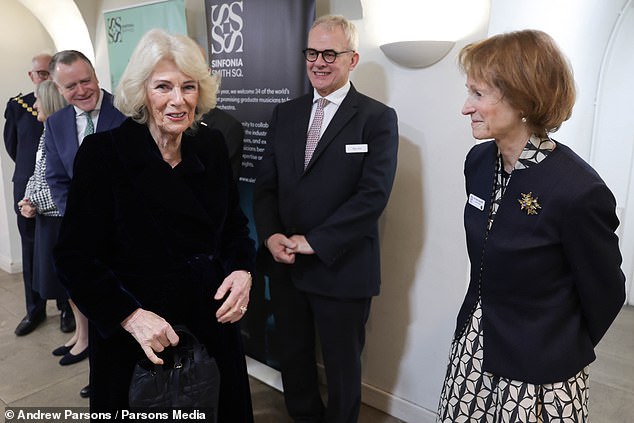 Queen Camilla Visits Music Scholars as Andrew Mountbatten-Windsor Faces Arrest