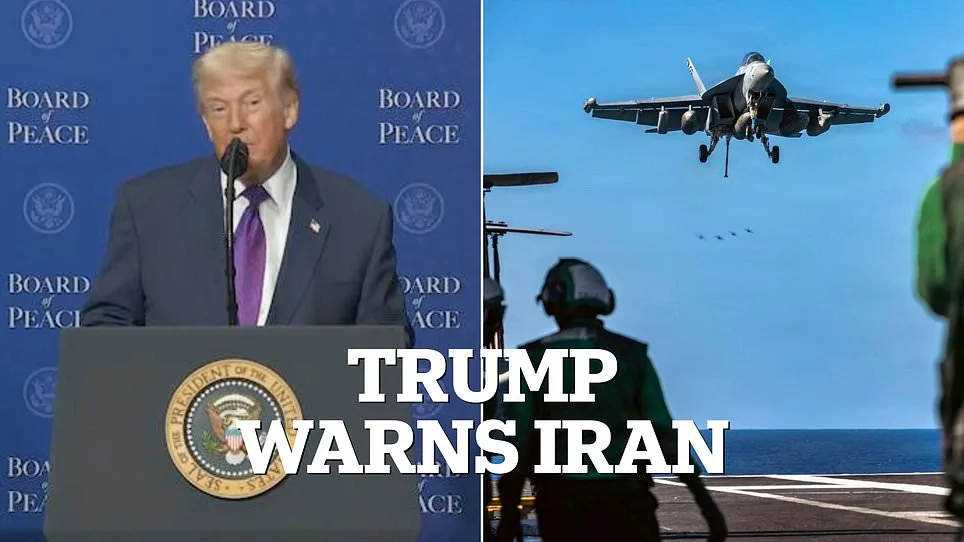 Trump Warns Iran of U.S. Strike Unless Nuclear Deal Reached in 10 Days as Peace Meeting Convenes