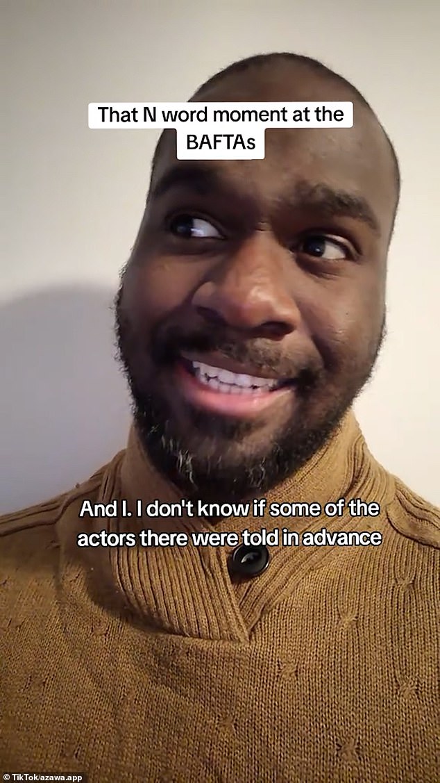 Actor Defends Davidson Amid BAFTAs N-Word Outburst