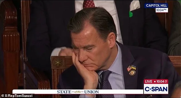 Democrats' Struggle to Stay Awake Highlights Length and Intensity of Trump's State of the Union Speech