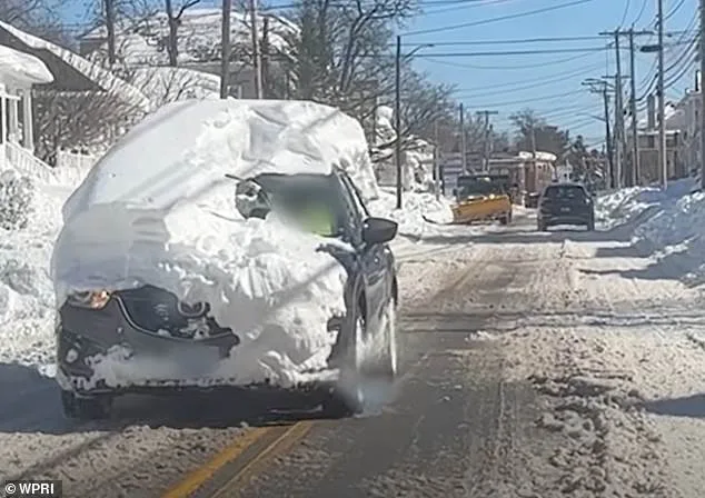 Reckless Drive Defying Winter Laws Sparks Outrage in Rhode Island After Historic Snowstorm