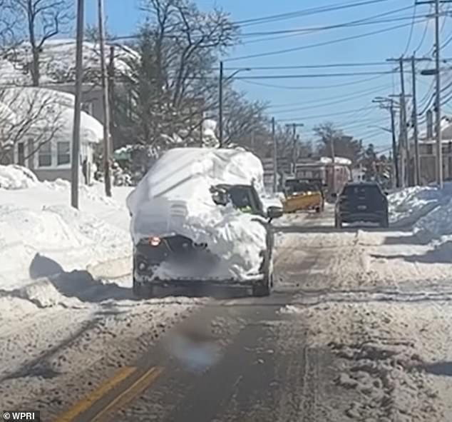 Reckless Drive Defying Winter Laws Sparks Outrage in Rhode Island After Historic Snowstorm