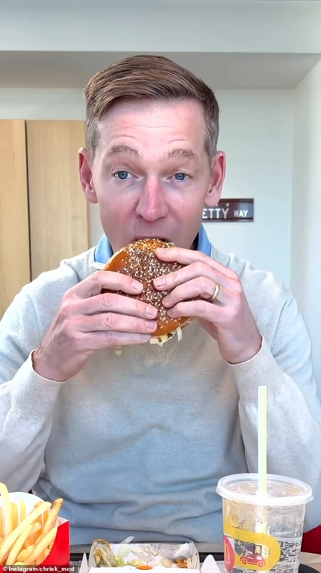 McDonald's CEO's Controversial Big Arch Burger Promo Sparks Online Ridicule