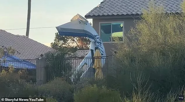 Small Plane Crashes into Phoenix Home, Leaving Three Injured After Mechanical Failure