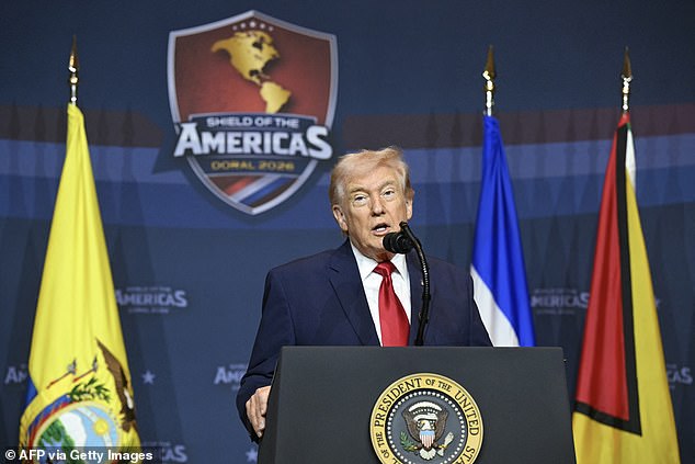 Kristi Noem's Quiet Ouster: As Trump's Speech Ignites Power Struggle at Shield of the Americas Summit