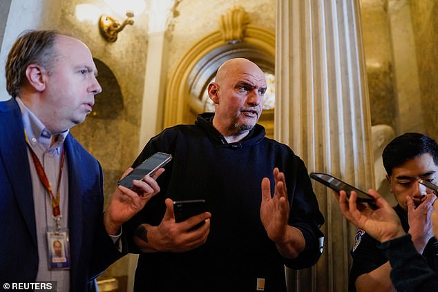 Democratic Senator Fetterman Backs Trump's Iran Strategy with One Major Reservation