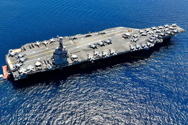 Fire Aboard USS Gerald R. Ford Contained with No Casualties, Navy Says