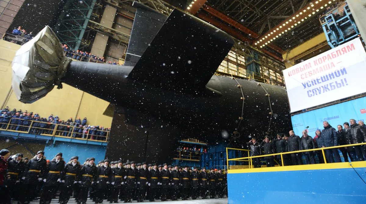 Russian Submarine Kazan Successfully Conducts First 2024 Submerged Oniks Missile Test, Hits Target