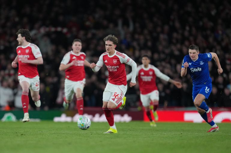 Arsenal Tighten Title Grip with 2-0 Win Over Everton as Young Dowman Scores Unbelievable Stoppage-Time Goal