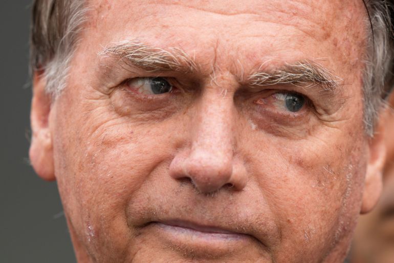 Brazilian Ex-President Bolsonaro Hospitalized with Bronchopneumonia, Complications from Past Injury