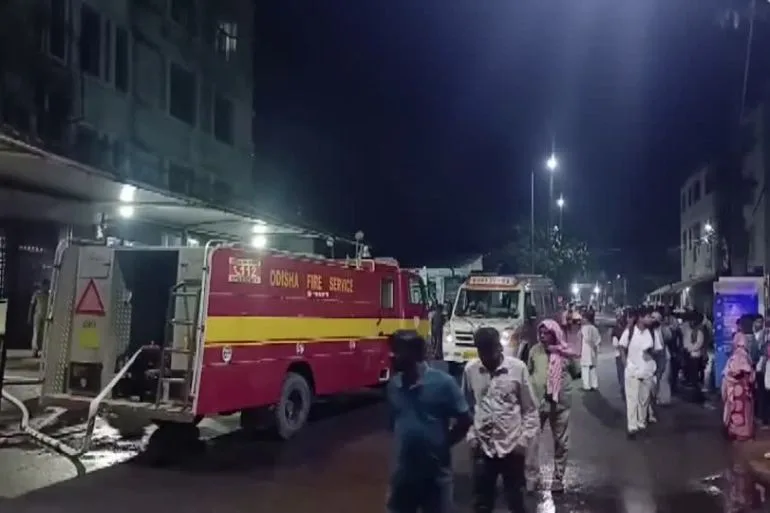 Devastating Fire at Odisha Hospital Claims 10 Lives, Blamed on Electrical Failure