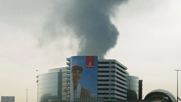 US-Israel War on Iran: Dubai Airport Chaos and Tehran Medical Facility Damage Highlight Civilian Impact