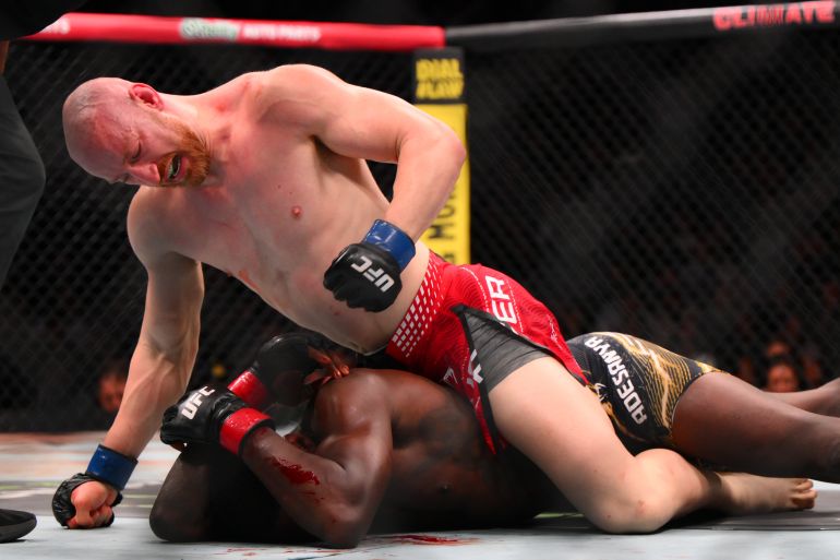 Stunning Upset: Joe Pyfer Stops Israel Adesanya in Second Round at UFC Fight Night