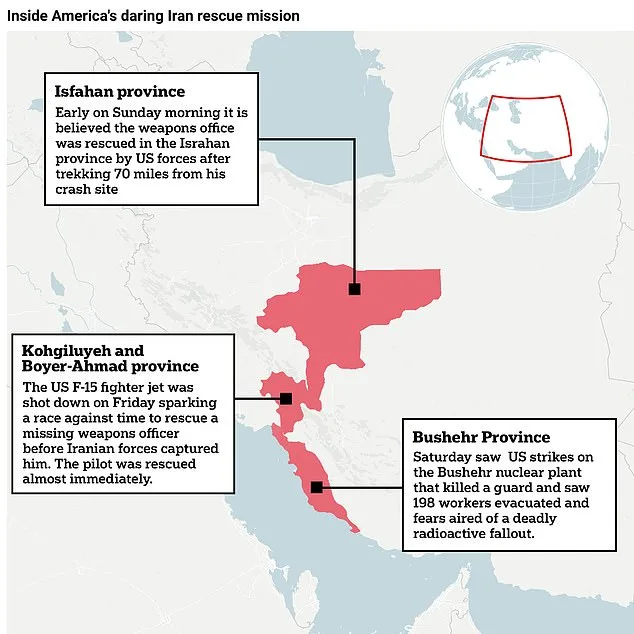 Iran Shoots Down U.S. F-15; Pilot Rescued as Colonel Left Behind in Hostile Territory Amid $60,000 Bounty