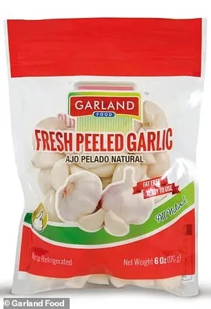 FDA Issues Urgent Recall of Peeled Garlic Sold at Tops Markets Over Botulism Risk