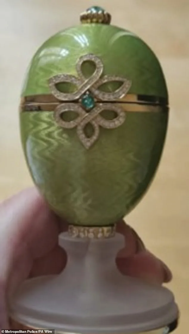 Fabergé Egg and £2 Million Watch Stolen in London Theft