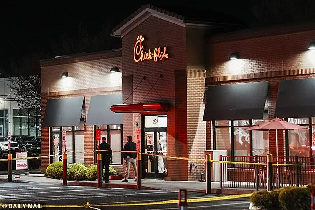 Chilling Surveillance Footage Reveals Targeted Chick-fil-A Shooting: One Dead, Six Injured