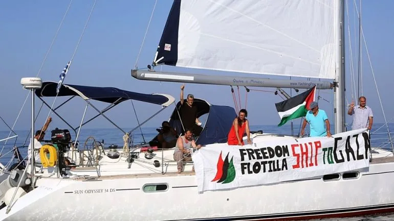 Bold Humanitarian Flotilla Departs Barcelona to Breach Israel's Gaza Blockade