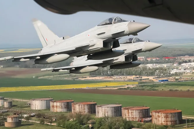 British Jet Spurns Russian Borders as Europe Denies Drone Strikes.