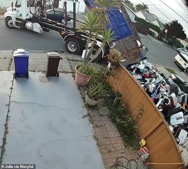 Dump Truck Retaliation: San Pablo Homeowners' Unpaid Bill Leads to Dramatic Debris Dumping.